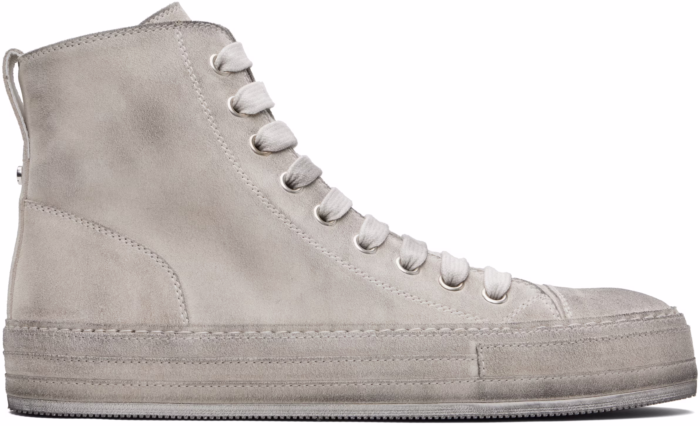 Gray Orvo High-Top Sneakers