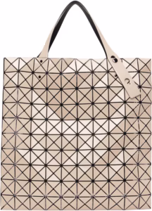 Beige Prism Tote