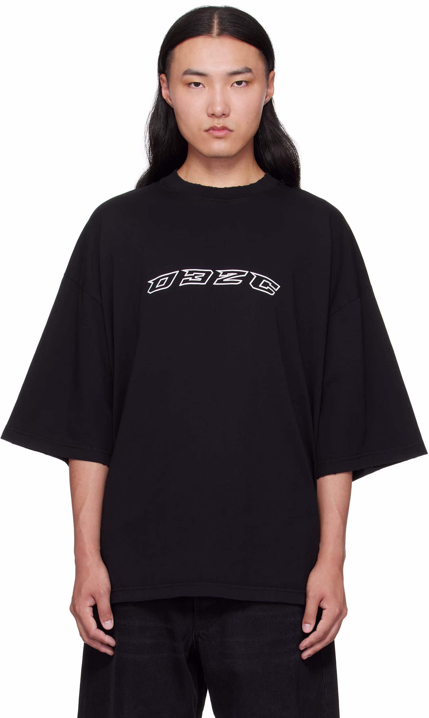 032c Black "Hansel And Gretel" Oversized T-shirt